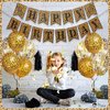 Pirese Cheetah Happy Birthday Banner, Cheetah Birthday Decorations, Leopard Party Decorations, Animal Birthday Party Decorations | Safari Party Decorations | Leopard Party Supplies, Animal Print Party