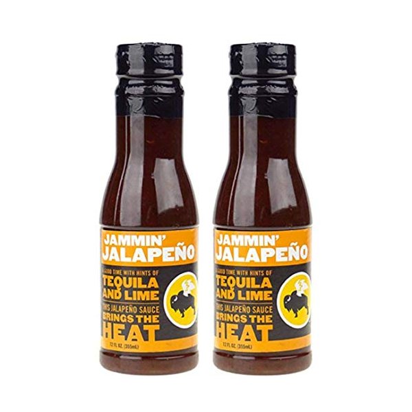 Buffalo Wild Wings Barbecue Sauces, Spices, Seasonings and Rubs For: Meat, Ribs, Rib, Chicken, Pork, Steak, Wings, Turkey, Barbecue, Smoker, Crock-Pot, Oven (Jammin Jalapeno, (2) Pack)