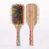 Rainbow Hair Brush for Women, Men, and Kids - Health and Massage, Everyday Brush (Small)
