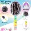 Jojo Siwa Unicorn Girls Confetti Hair Brush, Rainbow Color, Ages 3+