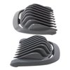 GRABOTE 2024 New Replacement 1mm+2mm Hair Comb for P-hilips N-orelco Blade MG3750, MG5750, MG7750, MG7770, MG7790 Models