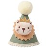 TERJIO Lion King Birthday Hat - Wild One Birthday Party Decorations,Forest Lion Crown,Jungle Safari Party Decor,Boy Lion King Birthday Hat Outfit.