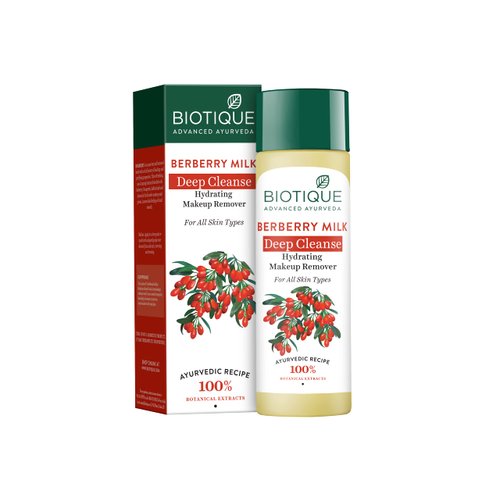 Biotique Bio Berberry Hydrating Cleanser For All Skin Types, 120Ml I Ayurvedic Recipe I Botanical...