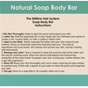 B4Nine Natural Soap Bar - Deep Cleansing and Hydration for All Skin Types - Nourishing with Coconut Oil and Cocoa Butter - Lavender Cedar Charm, 4.5 oz
