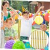 jojofuny 24pcs Thunder Sticks Inflatable Cheering Stick Clapper Noise Makers Cheer up Toys for Sports Games Birthday Party Supplies Wedding Concert Carnival Balloon Golden