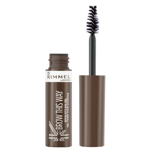 Rimmel Brow This Way Lightweight Gel, Medium Brown, 0.17 Fluid Ounce