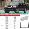 YzusGomumu RE5R05A Automatic Transmission Filter Kit Compatible with 2002-2015 Nissan Armada Frontier Titan Xterra Pathfinder NV1500 Infiniti 350Z EX35 M35 Q45 G37 FX45 FX35 Replaces 31728-97X00