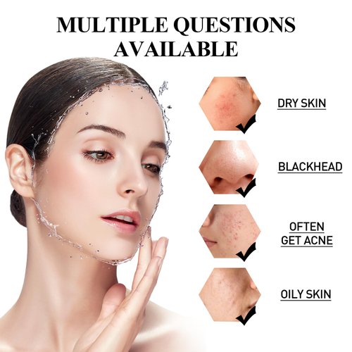 Jaysuing Blackhead Remover Mask, Charcoal Peel Off Mask 60ML, Purifying Face Mask for Deep Cleansing Blackheads Removal