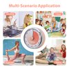 Visual Timer for Kids and Adults, Teeloray Time Timer Kids Timer for Desk 60 Minute Countdown Timer Mechanical Kitchen Timer, Time Management Tool for Home Classroom Teacher Study Cooking, Pink