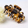 NC 3Pcs Hair Claw Clips Women's Medium Claw Tortoise Shell Hair Clip Acrylic Hair Claws Clamps Barrettes Clips for Women Girls Fashion Hair Accessories (Color A)