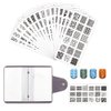 Finger Angel 16 PCS Designs Nail Art Stamping Stamp Plates With Template Holder Set Manicure Tools Nail Art Templates Stencils Decorations Tips