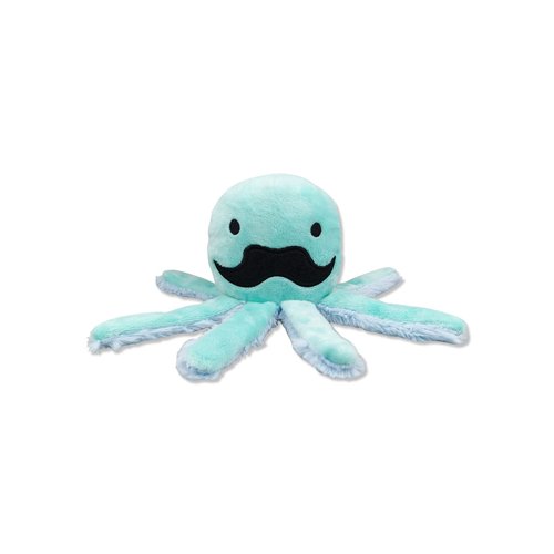 Andiker Cat Interactive Toy, Octopus-Shaped Cat Plush Toys with Crinkle Paper, Cat Toys for Indoor Cats to Scratch and Chew for Kitten Gifts and Cat Lovers (Blue)