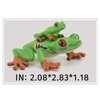 Atralo Service Wildlife Animal Model Toy Red Eye Tree Frog Figure Party Favors Toys Cake Toppers Christmas Birthday Gift for Boys Girls Kids Toddlers