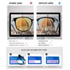 ANYLUV Blue Light Glasses Men Anti Eyestrain Lightweight Computer Gaming Blue Light Blocking Glasses for Women UV400 (3 Pack)