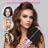 DAN Technology Dual Voltage Hair Dryer Brush,2 inch Blow Dryer Brush,Small Brush Hair dryers for 110V-120V/220V-240V European and Travel Use