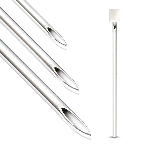 BodyJ4You 10PC Piercing Needles Surgical Steel 18G Ear Nose Tragus Tongue Nipple Eyebrow Labret