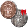 Viking Revolution Citrus and Sandalwood Beard Balm - Beard Butter with Argan Oil, Beard Softener with Jojoba Oil - Beard Moisturizer with Beeswax - Beard Wax for Men with Mango Butter (2oz, 2 Pack)
