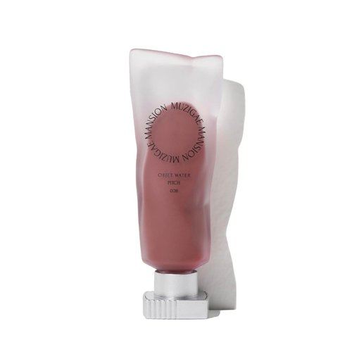 MUZIGAE MANSION Objet Water Lip Stain Matte Lipstick – (Watery to Blurry Tint), Long-Lasting, Hydrating, Waterproof Wear – K-Beauty Liquid Lipstick for Women, Bold Red Tinted Gloss (008 PITCH)