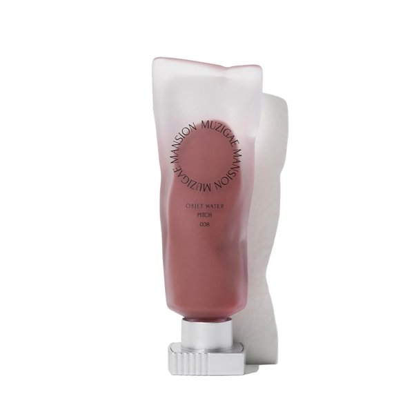 MUZIGAE MANSION Objet Water Lip Stain Matte Lipstick – (Watery to Blurry Tint), Long-Lasting, Hydrating, Waterproof Wear – K-Beauty Liquid Lipstick for Women, Bold Red Tinted Gloss (008 PITCH)