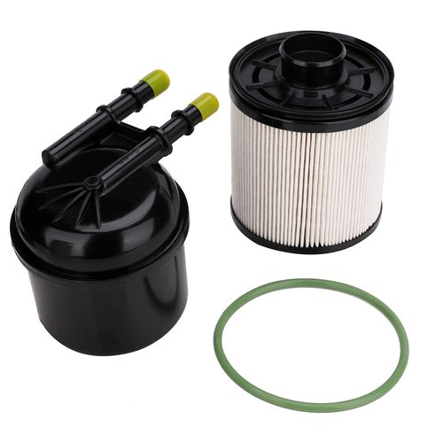 FD-4615 6.7 Powerstroke Fuel Filter for 2011-2016 Ford F250 F350 F450 F550 Super Duty Truck 5 Micron Diesel Fuel Filter Water Separator Kit Replace Motorcraft FD4615 BC3Z-9N184-B 6.7L V8 Fuel Filters