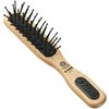 Kent PF21 Narrow Cushion Paddle Hair Brush, Taming Fine Pins Hair Detangle Brush for Long Thick and Curly Hair, Scalp Massager and Growth Stimulator, Wet or Dry Hair Detangling Brush. Made in England