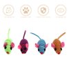 Totority Mice Cat Toy Rubber Band Mouse Toys for Cats Funny Pet Shop Mouse Toy Pet Elastic Rope Mouse Cat Teaser Playing Prop Realistic Mouse