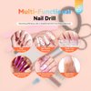 SAVILAND Electric Nail Drill Professional: 40000RPM Upgrad Nail Drill Kit 2024 Beautiful Gradient Sunset Color Scheme Nail Drill Machine Portable Nail File & Buffers Salon Use Manicure Pedicure