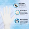 Shamrock Examination Latex Gloves - Disposable, Fully Textured and Rubber Glove for Medical, Food Handling, Powder-Free, Sterile, XL, 5 mil Thick 10114