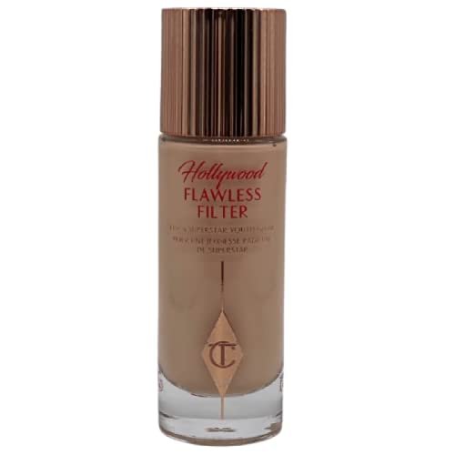 Charlotte Tilbury Hollywood Flawless Filter Face Foundation Primer & Highlight - 1 oz Full Size (Shade 2)