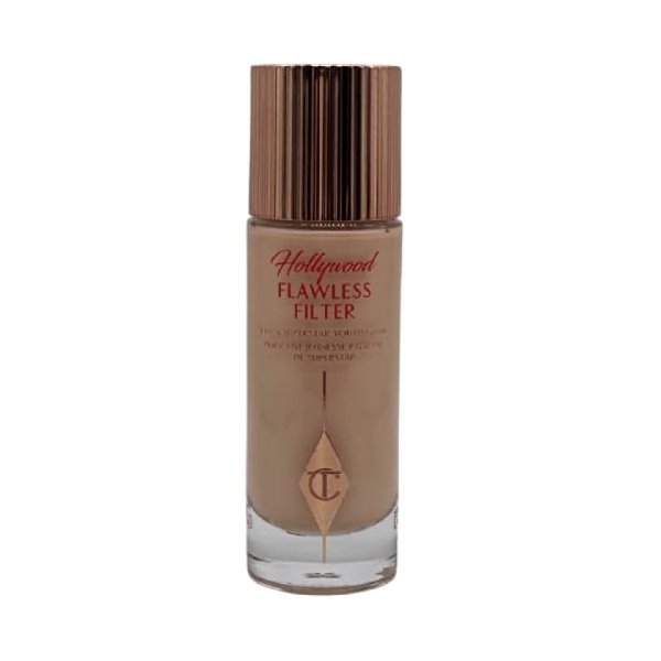 Charlotte Tilbury Hollywood Flawless Filter Face Foundation Primer & Highlight - 1 oz Full Size (Shade 2)