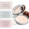 PÜR Beauty Pressed Setting Powder Balancing Act - Skin-Perfecting Pressed Compact Powder for Smooth & Fresh Natural-Matte Finish - Translucent Setting Powder Makeup for All Skin Tone, Cruelty Free
