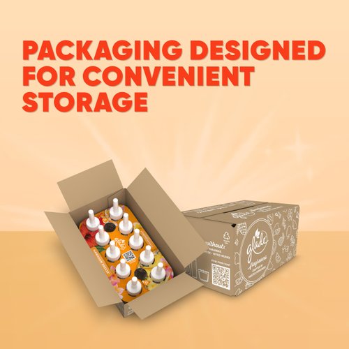 Glade PlugIns Scented Oil 10 Refills, Air Freshener, Hawaiian Breeze, 10 x 0.67 oz