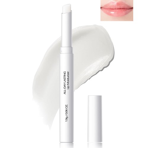 Lip Blam-1Pcs Hydrating Clear Lip Chapstick, Colorless Lip Tint Moisturizer for Dry & Chapped Lips, Smooth Lightweight Lip Base Prime, Lipstick Primer Lip Care Product, Christmas Gift for Women Man