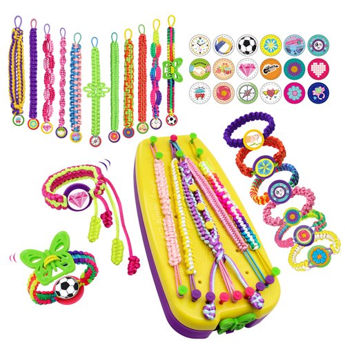 Pansonbe Friendship Bracelet Making Kit for Girls - Arts and Crafts for Kids Ages 8-12 - Friendship Bracelet String - Crafts for Girls 8-12