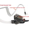2 Wire Acoustic Tube Earpiece Mic Headset Mic Compatible with Motorola XIR P6600 XIR P6620 XPR3000 XPR3000e XPR3300 XPR3300e XPR3500 XPR3500e Two-Way Radio