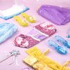 Meland Princess Dress Up for Girls 3-6, Dress Up Clothes for Girls with Princess Shoes Toy, Birthday Gift for Toddlers Girls