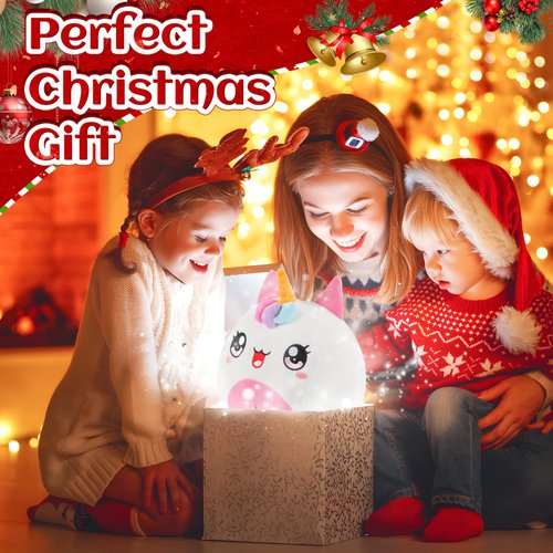 Rdogeia Unicorn Stuffed Animal,Unicorn Plush Pillow Toy,Unicorns Gifts for Girls Ages 3 4 5 6 7 8,Valentine's Day Gift for Kids Girlfriend/Boyfriend 9.8"