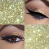 LA Splash Cosmetics Metallic Champagne Gold Glitter Eyeshadow for Body/Lips/Hair/Nail - Crystallized Glitter (Tequilini)