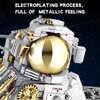 GoolRC Space Astronaut Building Block Set, 1078 Pcs Half Mechanical Astronaut Building Kit with Display Stand, Educational STEM Toys Spaceman Building Kits Gifts for Teen Boys Girls Kids