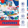 Unique Sonic Party Bags | 24 ct | Sonic Goodie Bags for Sonic Party Favors | Sonic Birthday Party Decorations | Includes Sticker for Birthday Child