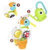 40222 – YOOKIDOO Rocking Bird – Baby Bath Toy Garden Theme – Bath and Shower Game – Watering Can, Bird, Flowers, Ladybug – Baby Gift from 18 Months, Small