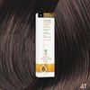One N' Only Permanent Hair Color - Permanent Hair Dye Made with Argan Oil - Delivers Rich, Accurate Tones with Gray Coverage - Improves Moisture & Elasticity - 4T Medium Tobacco Brown (3 oz)