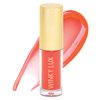 Winky Lux Barely There Sheer Tinted Lip Oil, Hydrating Lip Gloss Tint, Tinted Coral Glossy Lip Balm, Juicy Non Sticky Lip Gloss, Orange Lip Oil & Lip Tint with Jojoba Oil, Flush