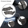 VTX 1800 Brake Pads Front and Rear for Honda Goldwing 1800 GL1800 2001-2016, VTX1800 VTX 1800 2002-2013, CBR1100XX Blackbird 1997-2003, VFR800F Interceptor 800, ST1100 ST1300