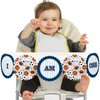 Big Dot of Happiness Go, Fight, Win - Sports 1rst Birthday Highchair Decor - I Am One - First Birthday High Chair Banner