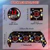 41PCS 13th Birthday Party Supplies Red and Black Official Teenager Party Decorations Plates Napkins Tablecloth Set for 13th Birthday Boys Girls