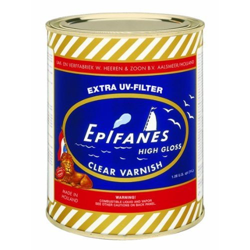 Epifanes Clear Varnish (1000 ml) Size: 1000 ml, Model: CV.1000, Tools & Outdoor Store