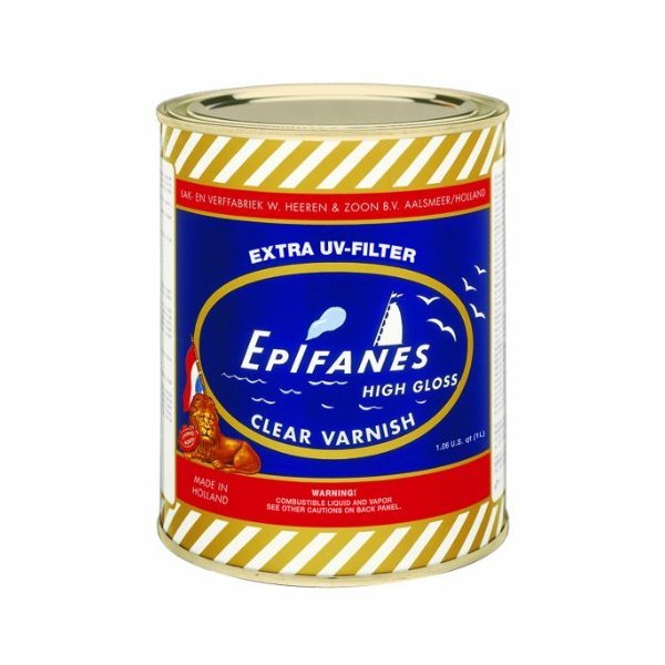 Epifanes Clear Varnish (1000 ml) Size: 1000 ml, Model: CV.1000, Tools & Outdoor Store