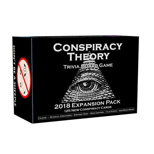 Conspiracy Theory Trivia Board Game Expansion Pack