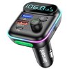 LENCENT FM Transmitter in-Car Adapter, Wireless Bluetooth 5.0 Radio Car Kit,Type-C PD + QC3.0 Fast USB Charger, Hands Free Calling, Mp3 Player Receiver Hi Fi Bass Support U Disk